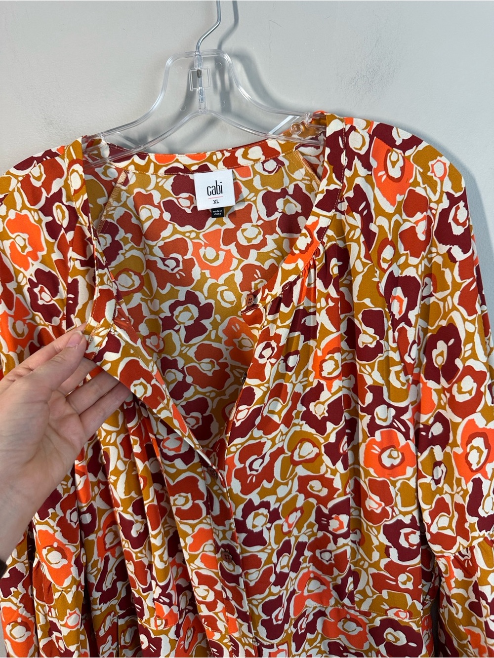 Cabi Daydream Dress Size XL Floral Cottagecore - Picture 15 of 15